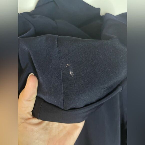 CBO New York SiE 1X Navy Zip Up Detachable Hooded Jacket Coat - Picture 8 of 10